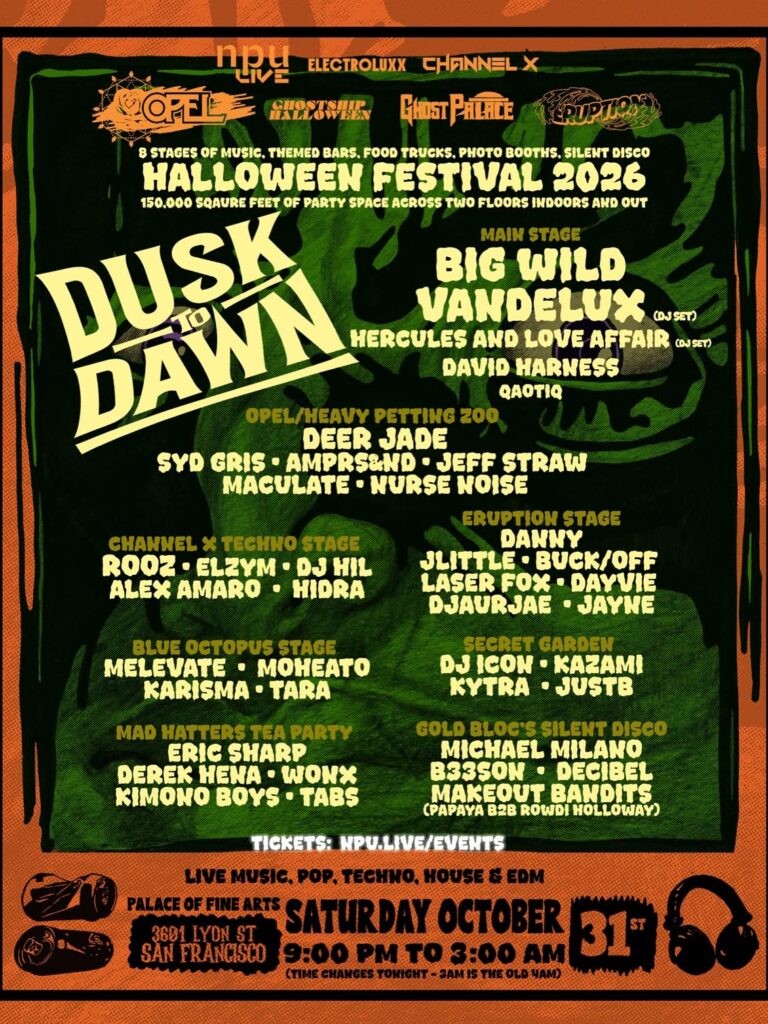 Halloween parties giveaway! Win tix to Dusk to Dawn and Club Darc — Larkspur Technology news