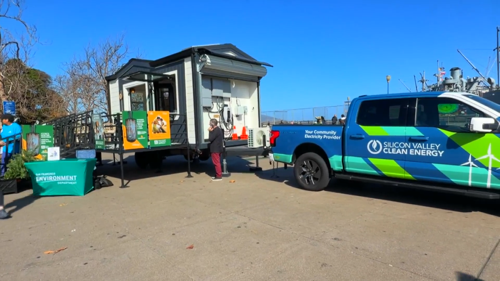 Pop-up all-electric mobile home in San Francisco demonstrates carbon-free buildings of the future — CBS Bay Area (KPIX), Larkspur Technology news
