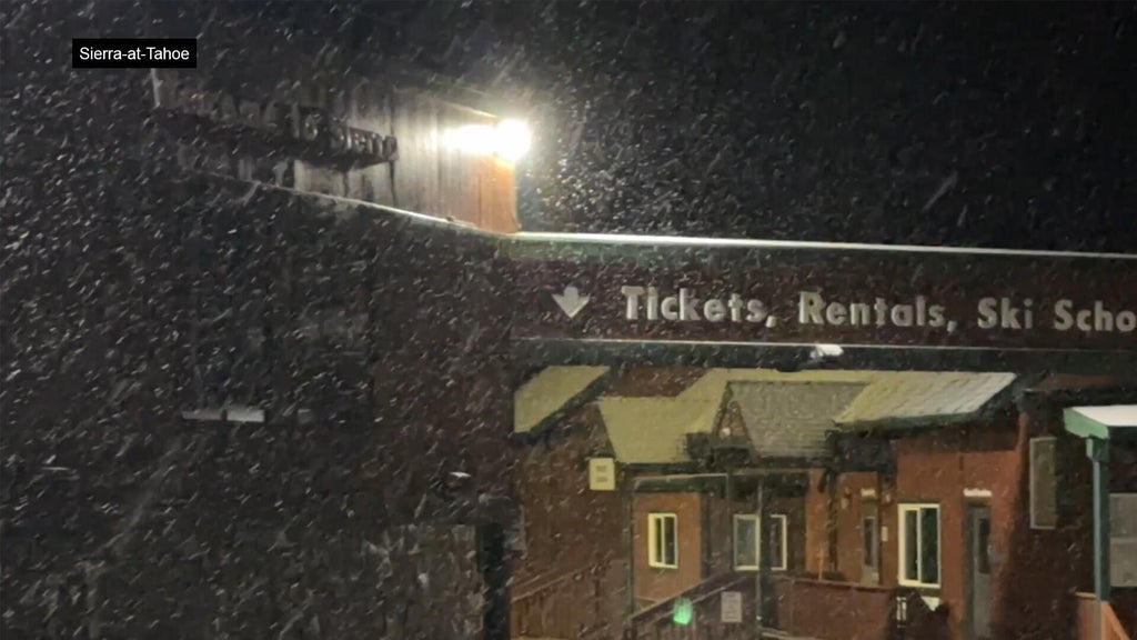 Northern California Sierra sees some early-season snow — CBS Bay Area (KPIX), Larkspur Sports news