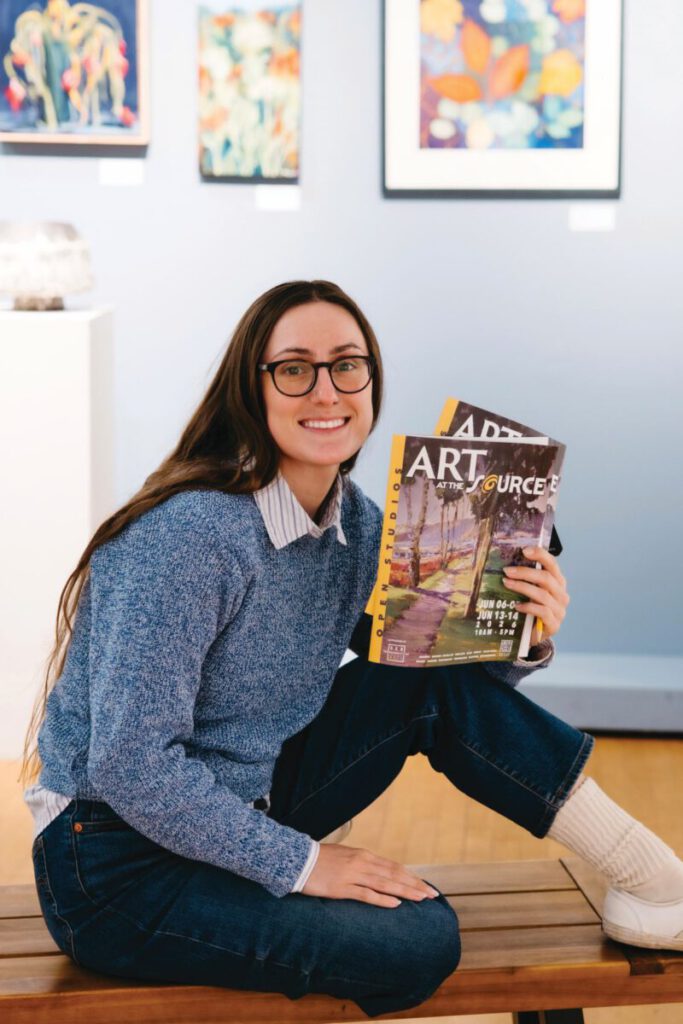 Linked Hands: Penelope Lenaerts of Art Trails Open Studios — North Bay Bohemian, Larkspur Arts news