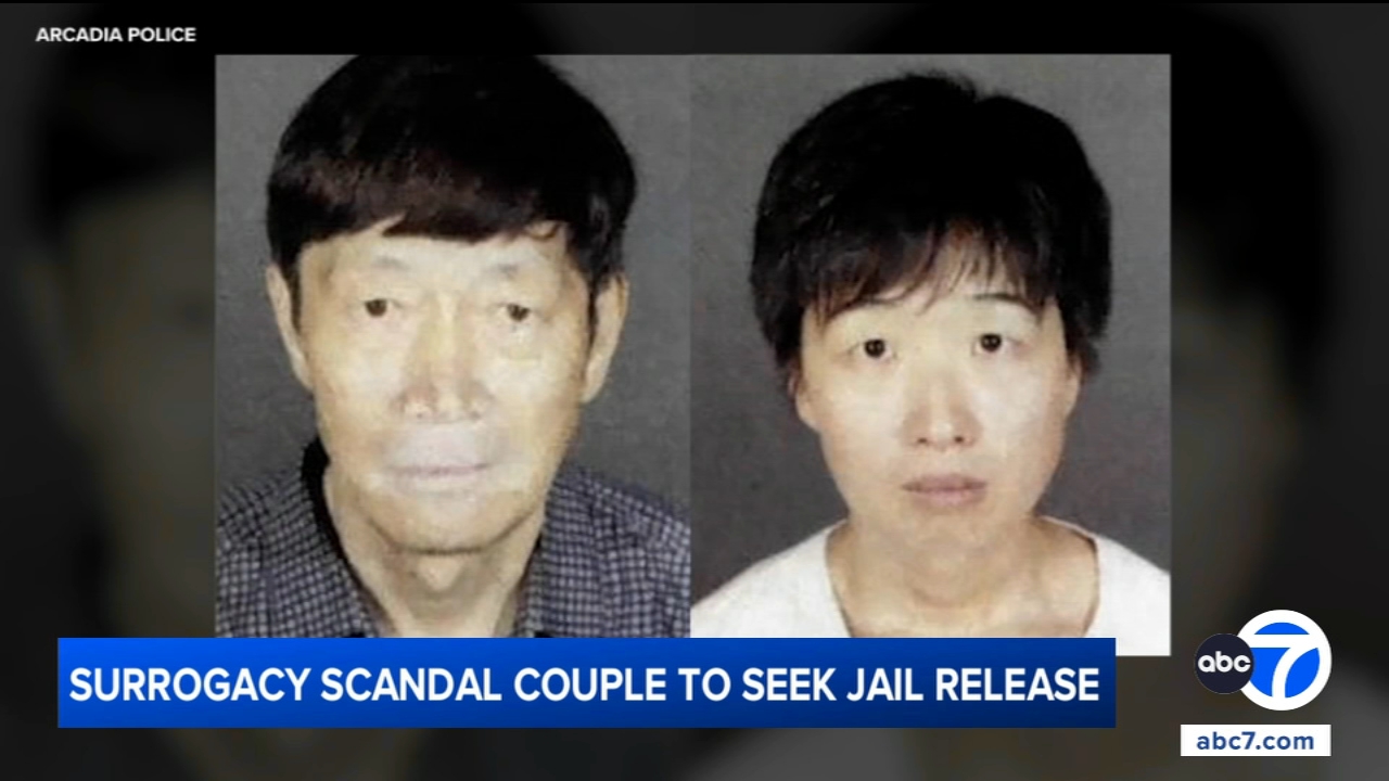 California couple accused in surrogacy scandal to seek release from jail, attorneys say
       — ABC 7 Bay Area, Larkspur Community news