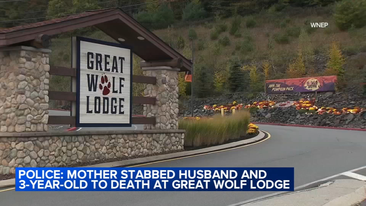 Great Wolf Lodge homicide: Metallica Rose Harrison accused of stabbing husband Charles Harrison, son to death at family resort in the Poconos in Scotrun, Monroe County, Pennsylvania
— ABC 7 Bay Area, Larkspur Community news