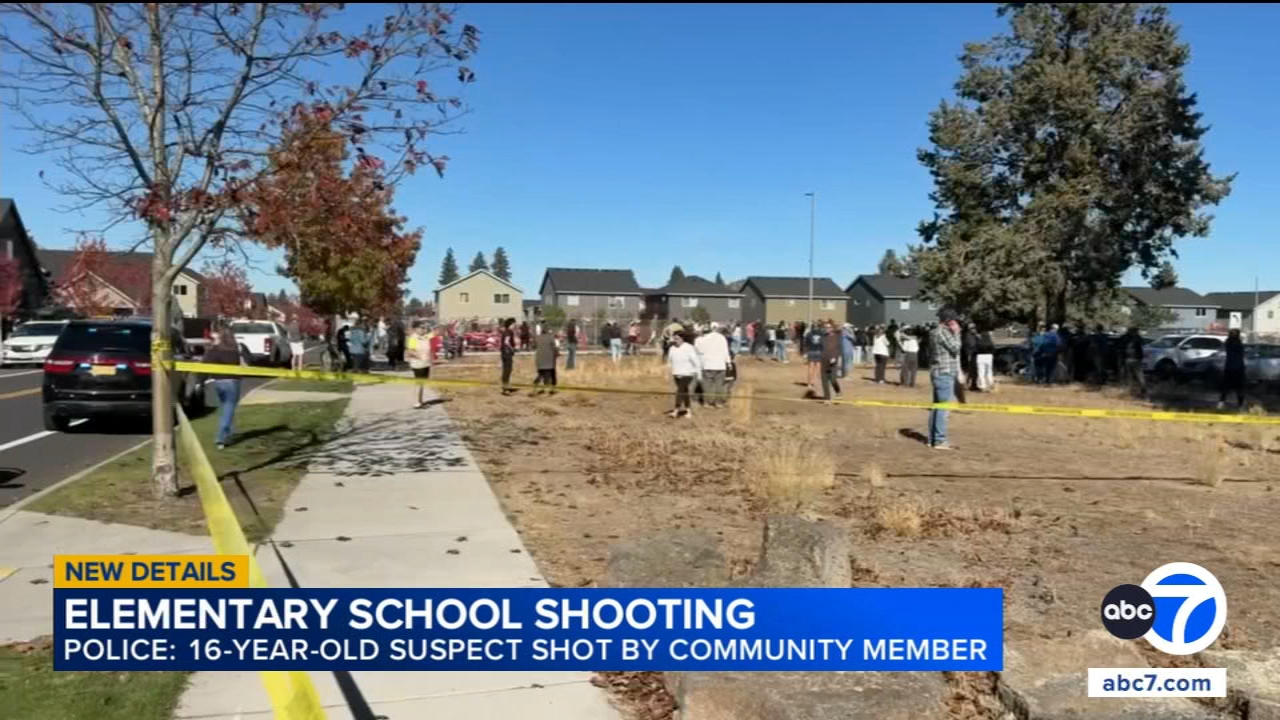 3 children, 1 teacher killed in shooting at Bend, Oregon elementary school; teen shooter also dead: Police
       — ABC 7 Bay Area, Larkspur Schools news