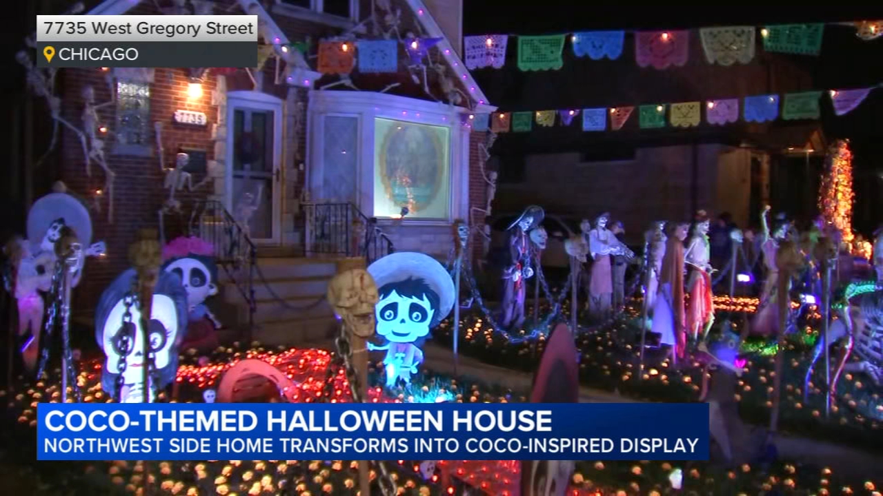 Chicago Halloween display inspired by Disney's 'Coco' draws hundreds to home on Northwest Side
       — ABC 7 Bay Area, Larkspur Community news