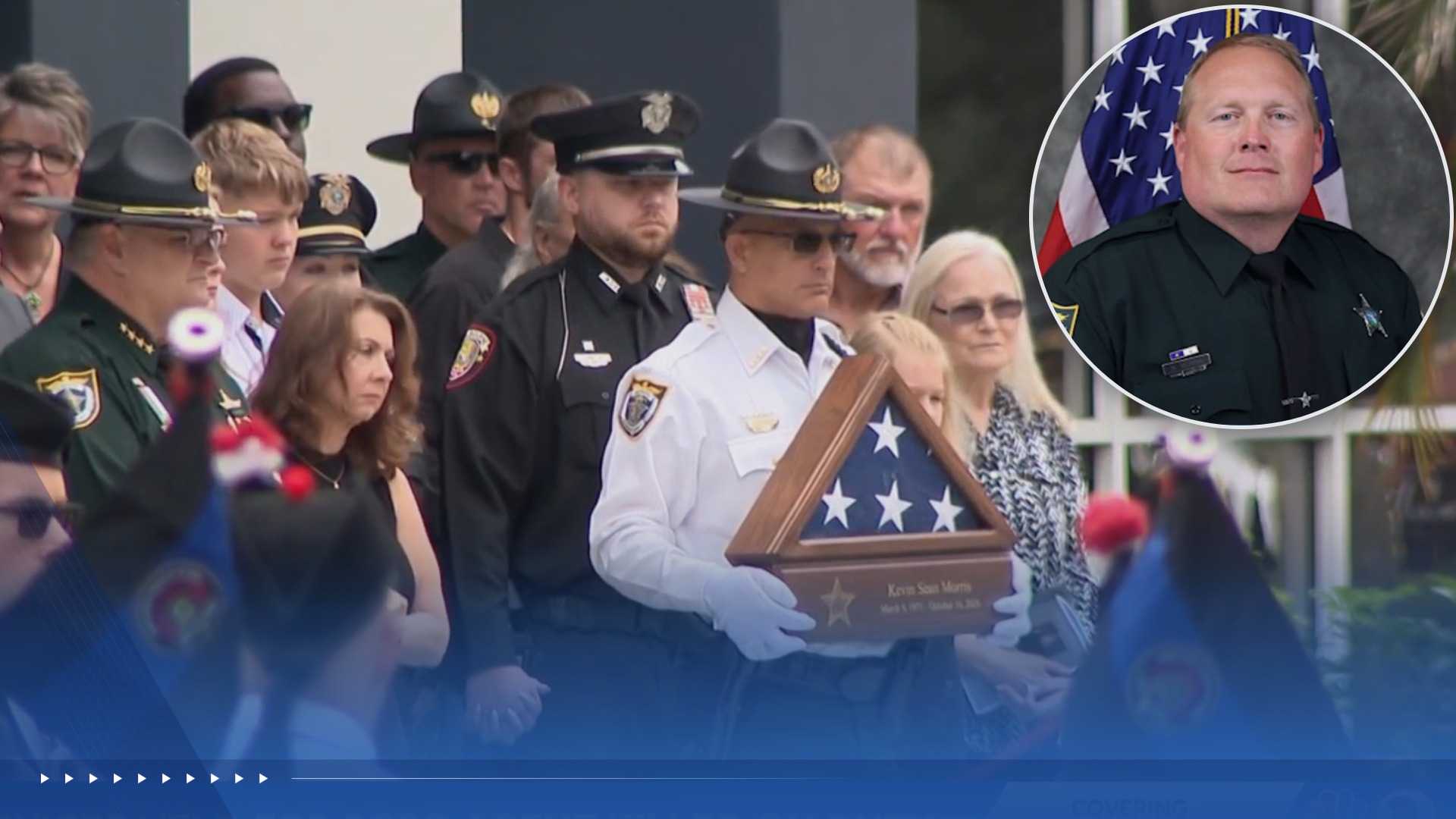 Service held to honor Brevard County agent killed in wrong-way crash — WESH 2 Orlando, Larkspur Community news