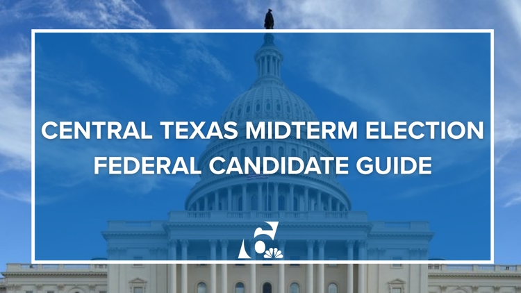 Federal Ballot Guide: Who is on the ballot for Congress and U.S. Senate in Central Texas — KCEN (Central Texas), Larkspur Community news