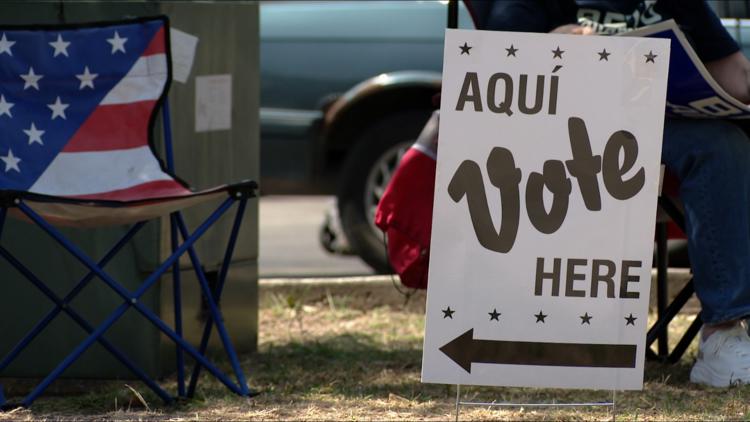 Election officials report strong turnout at the polls on first day of early voting in Bexar County — KENS 5 (San Antonio), Larkspur Community news