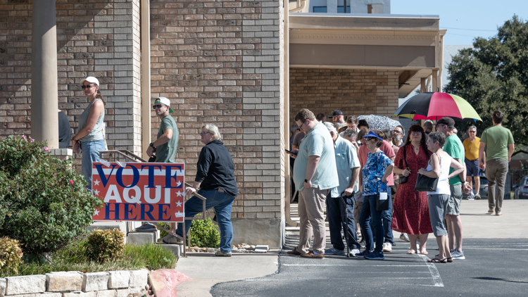 Website error delays 15,000 Texas voter registration updates days before early voting — KVUE (Austin), Larkspur Community news