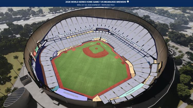 World Series tickets at Tropicana Field: What's still available for Rays vs. Brewers? — WTSP 10 Tampa Bay, Larkspur Sports news
