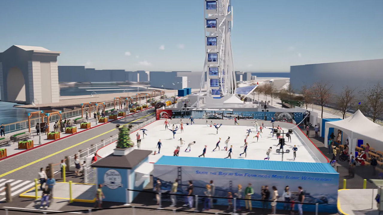 Waterfront ice rink: This popular Bay Area destination is getting its first ever ice rink — KTVU FOX 2 Bay Area, Larkspur Sports news