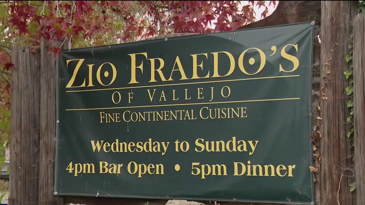 Zio Fraedo’s waterfront restaurant to close Vallejo location after 20 years — KTVU FOX 2 Bay Area, Larkspur Dining news