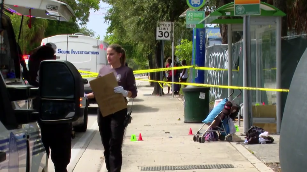 Attacker, victim injured in stabbing at Miami bus stop โ WSVN 7 Miami-Dade, Larkspur Community news
