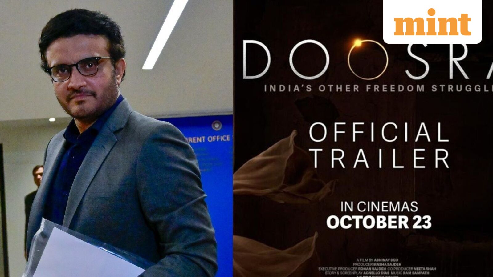 Sourav Ganguly vs ‘Doosra’: Delhi HC seeks filmmaker's response over cricketer's personality rights plea; what we know — Mint India, Larkspur Technology news