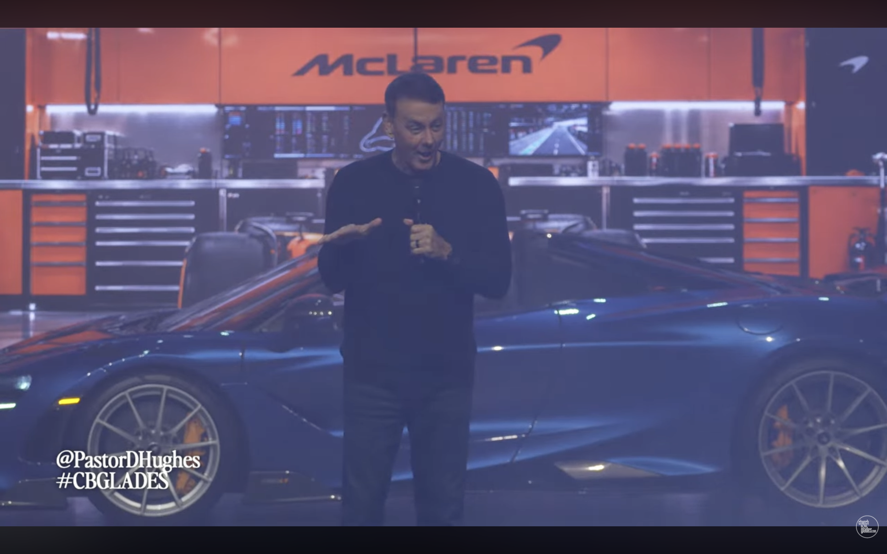VIDEO: Coral Springs mega church pastor drives McLaren on stage during service — Miami New Times, Larkspur Dining news